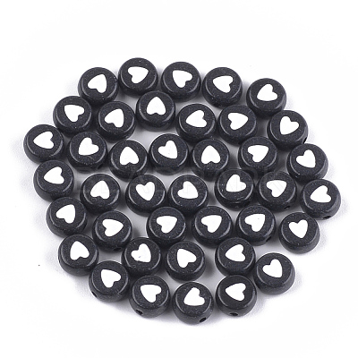 Opaque Acrylic Beads X-MACR-S273-18-1