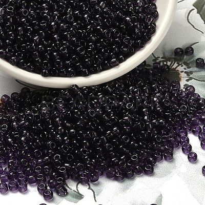 FGB 8/0 Grade A Round Glass Seed Beads SEED-Q006-3mm-F11-1