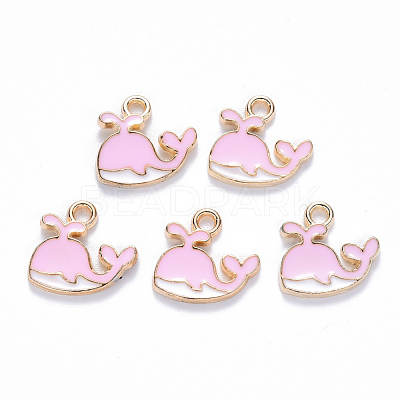 Alloy Enamel Charms ENAM-S121-073B-1
