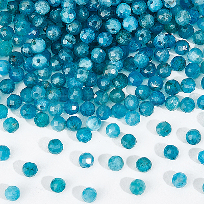 2 Strands Natural Apatite Beads Strands G-NB0005-67-1