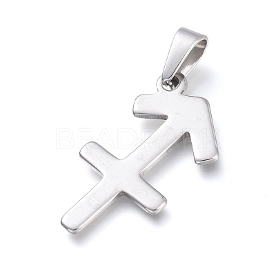 Non-Tarnish 304 Stainless Steel Pendants STAS-L210-06J-P-1