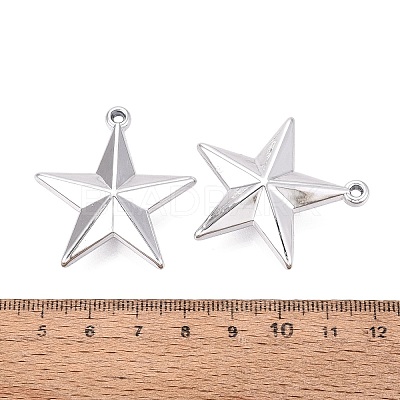UV Plating Acrylic Pendants OACR-N160-25A-1