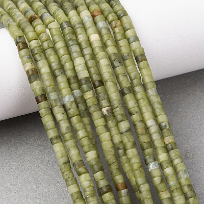 Natural Chinese Southern Jade Beads Strands G-E612-A11-1