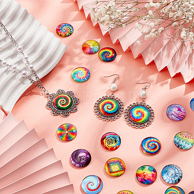 Glass Cabochons GLAA-PH0002-17-1