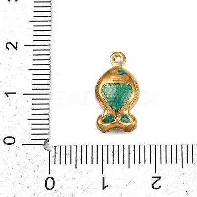 304 Stainless Steel Enamel Pendants LS-STAS-G363-16G-02-1
