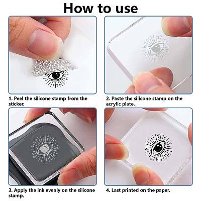 Custom PVC Plastic Clear Stamps DIY-WH0439-0134-1
