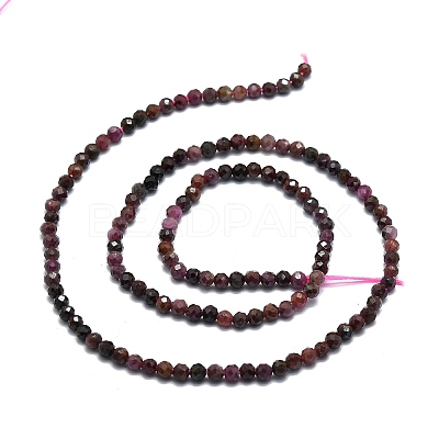 Natural Ruby Beads Strands G-E576-63B-1