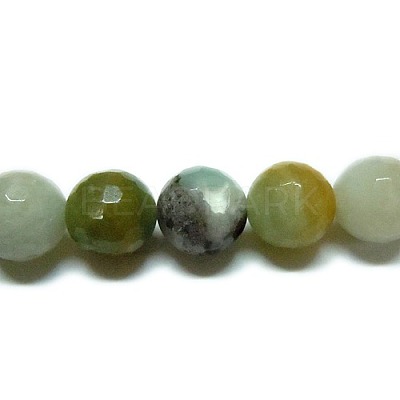 Natural Flower Amazonite Beads G-H1431-1-1