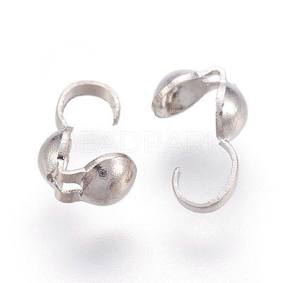 Brass Bead Tips KK-L167-03P-1