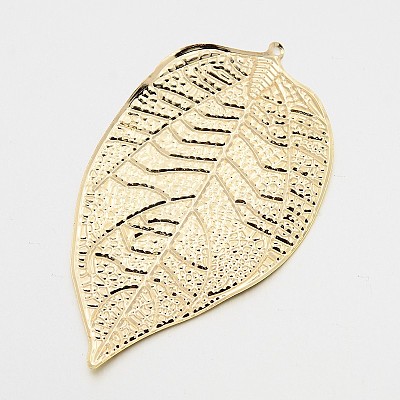 Iron Leaf Bookmarks X-AJEW-P031-01-1