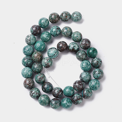 Natural Chrysocolla Beads Strands G-I318-09D-1