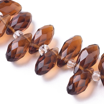 Crystal Glass Beads Strands GLAA-D033-27-1