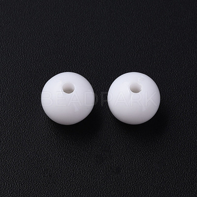 Opaque Acrylic Beads LS-X-MACR-S370-C12mm-01-1