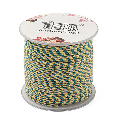 4-Ply Polycotton Cord with Metallic Thread OCOR-Z003-C22-1