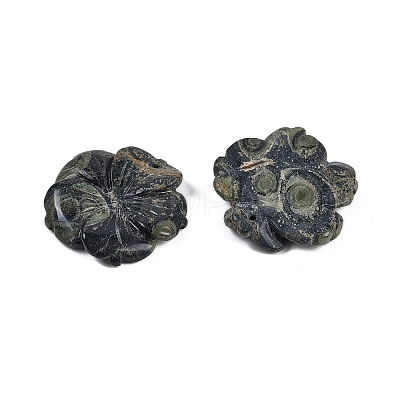 Natural Kambaba Jasper Carved Pendants G-B097-01A-11-1
