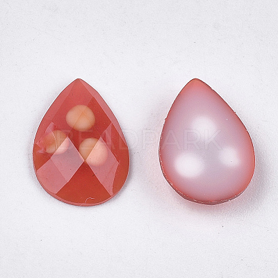 Epoxy Resin Cabochons CRES-S361-01H-1