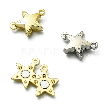 10 Sets 2 Colors Alloy Magnetic Clasps PALLOY-CJ0002-35-1
