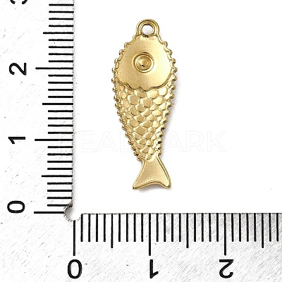 304 Stainless Steel Enamel Pendants STAS-I355-11G-04-1