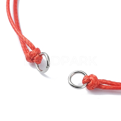 Adjustable Eco-Friendly Korean Waxed Polyester Cord Bracelet Making AJEW-JB01195-05-1