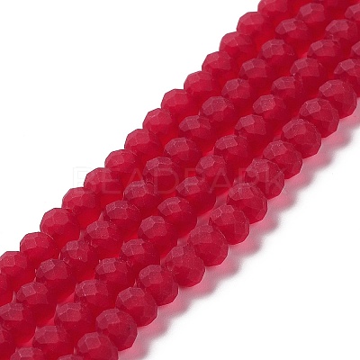 Transparent Glass Beads Strands EGLA-A034-T4mm-MD07-1