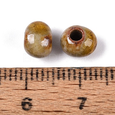 Handmade Crackle Porcelain Beads PORC-Q008-06A-11-1