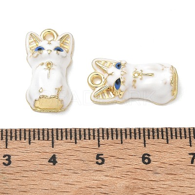 Alloy Enamel Pendants AL-CBA4262-02G-01-1