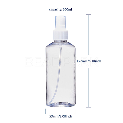 200ml Refillable PET Plastic Spray Bottles X-TOOL-Q024-02C-01-1