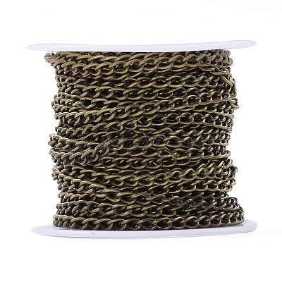 Iron Twisted Chains Curb Chains X-CHS003Y-AB-1