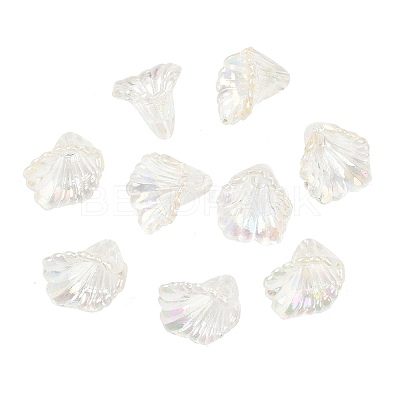 Transparent Acrylic Bead Caps OACR-G054-03-M-1