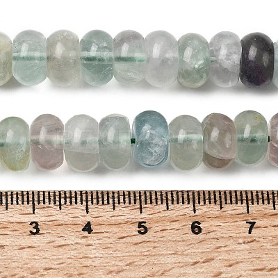 Natural Fluorite Beads Strands G-A280-A35-03-1