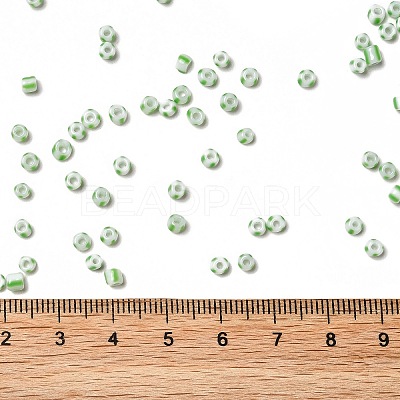 6/0 Opaque Colours Seep Glass Seed Beads SEED-F003-04A-06-1