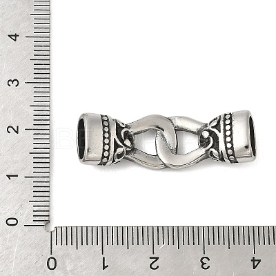 304 Stainless Steel Knot Connector Charms STAS-Z147-11AS-01-1