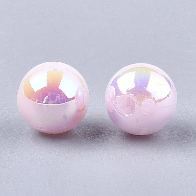 Plastic Beads OACR-S027-6mm-10-1