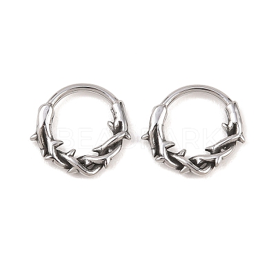 316 Stainless Steel Cartilage Earrings AJEW-C044-16D-AS-1