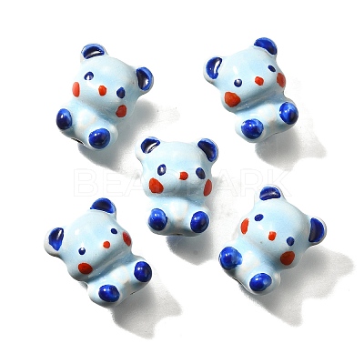 Handmade Porcelain Beads PORC-S002-06B-1