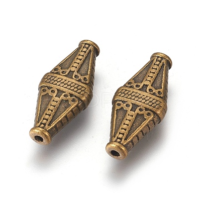 Tibetan Style Alloy Beads X-MLF1014Y-NF-1