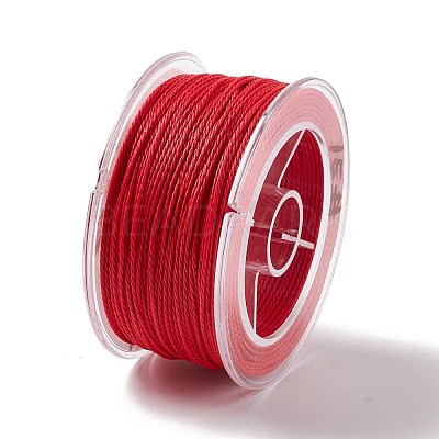 Round Waxed Polyester Cord YC-C001-01A-1