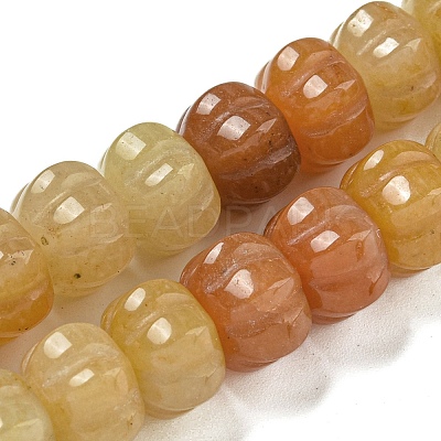 Natural Topaz Jade Beads Strands G-G142-A12-01-1