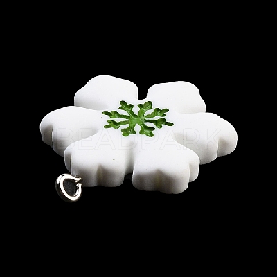 Christmas Theme Opaque Resin Pendants RESI-F054-A10-1