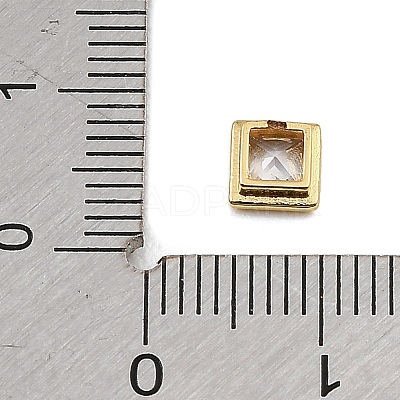 Brass Pave Cubic Zirconia Cabochons CU-CBA30E8-05G-03-1