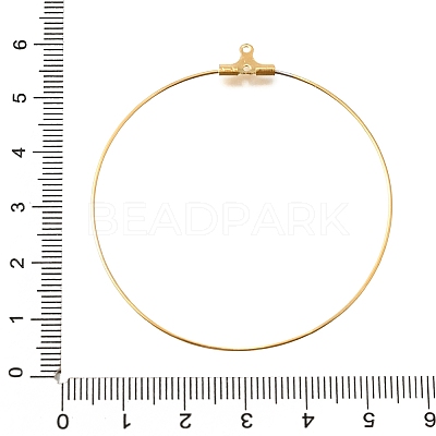 PVD Vacuum Plating 304 Stainless Steel Pendants STAS-T031-20-50mm-G-1