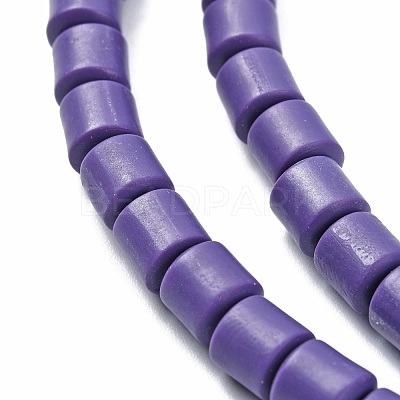 Polymer Clay Bead Strands CLAY-T001-C50-1