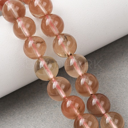 Natural Andesine Feldspar Beads Strands GG-CBA0251-A01-8mm-1