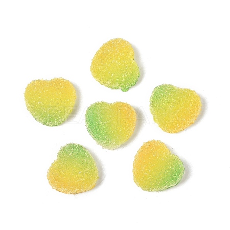 Imitation Candy Food Style Resin Cabochons RESI-R461-01C-1