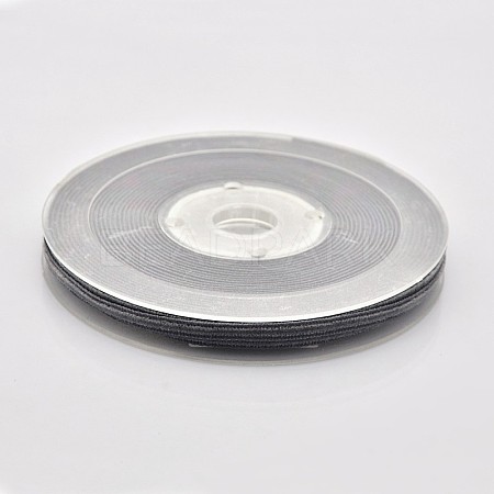 Polyester Velvet Ribbon for Gift Packing and Festival Decoration SRIB-M001-4mm-077-1