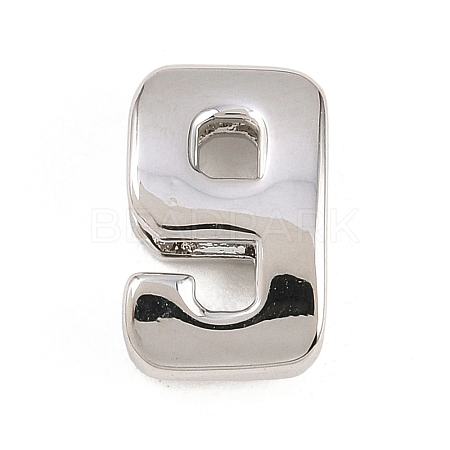 Number 9 Brass Beads KK-B167-B167-26P-09-1