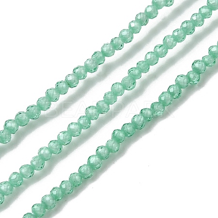 Cubic Zirconia Beads Strands G-G792-47-06A-1