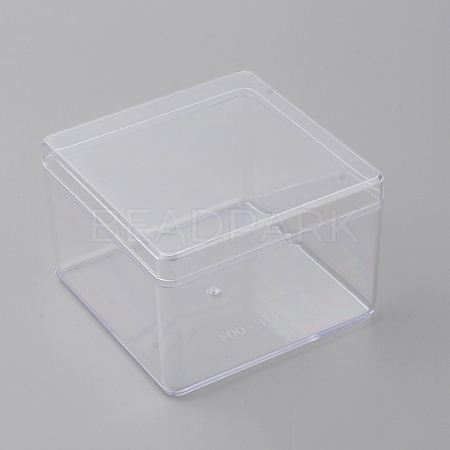 Plastic Clear Box CON-WH0079-96-1