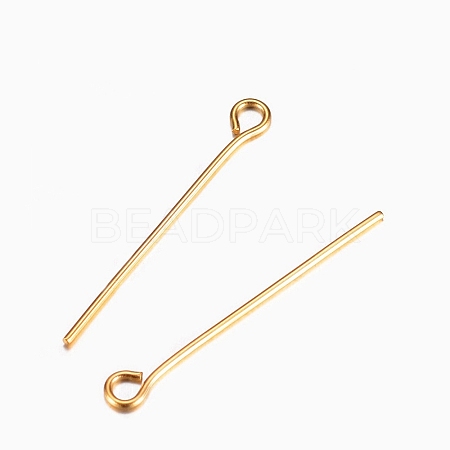 304 Stainless Steel Eye Pins STAS-I318-C03-G-1