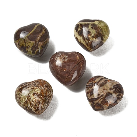 Natural Crazy Agate Heart Love Stone GG-CBAA0EE-03-15-1